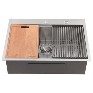 30 Inch Drop In Kitchen Sink | Wayfair.ca